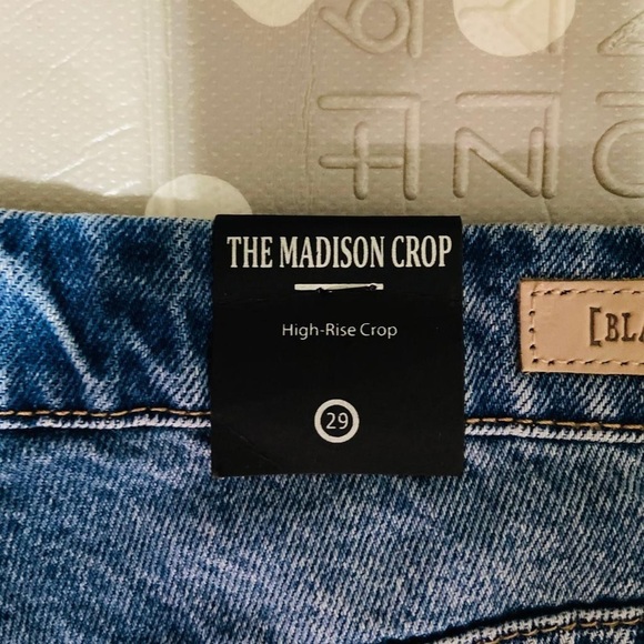 Blank NYC high rise Madison crop ripped denim jeans - Picture 12 of 13